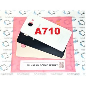 Resim Samsung Uyumlu Galaxy A7 2016 (A710) Arka Pil Batarya Kapağı (135737434) 