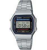Resim Casio A168wa-1wdf Quartz Dijital Çelik Gri 36 Mm Erkek Kol Saati Gri 