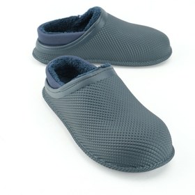 Resim Gezer Erkek Kışlık Eva İçi Peluşlu Sessiz Taban Ev Bahçe Terlik 