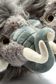 Resim Twigy Mamut Kadın,Garson Boy Hayvanlı Panduf Gri 33/38 