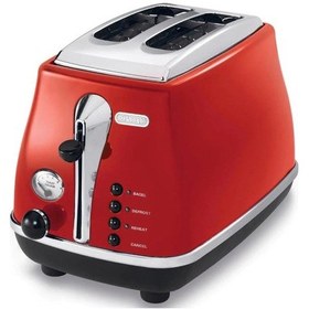 Resim Delonghi CTO2003R Icona 2 Dilim Ekmek Kızartma Makinesi 