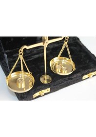 Resim Büro Ev Ofis İçin 10gr Pirinç Yapım Terazi 