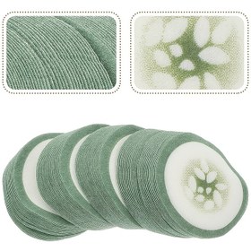 Resim 10'lu Paket/20'li Paket Tek Kullanımlık Salatalık Göz Maskeleri, Kokulu Dokuma Kumaş Göz Yamaçları, Nemlendirici Göz Bakım Güzellik Araçları 
