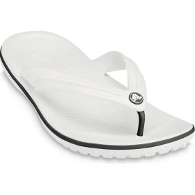 Resim Crocs 11033-100 Kadın Plaj Terliği Düz Beyaz Renk %90 Termoplastic Malzeme ile Rahat Kullanım 