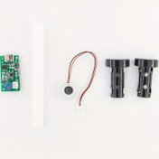 Resim 1 adet, Kendin Yap Nemlendirici Aksesuar Seti, Atomize Levha + Pamuklu Çubuk + Sürücü Devre Kartı + Askı Tip-C 5V 300ma 1.5-2W Atomize Sprey Nemlendirici Sürücü Kontrol Devre Kartı Büyük Sis Miktarı TİP-C Güç Girişi Anahtarı ile Ev Aletleri 