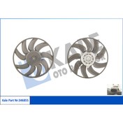 Resim KALE FAN MOTORU-350 MM 200W (AUDI A4 08-15 A5 10-16 A6 11-14) 
