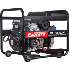 Resim Palmera PA 12500 JM Marşlı 12.5 Kva Monofaze Benzinli Jeneratör 
