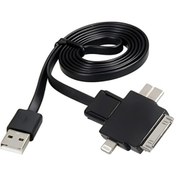Resim Usb Universal 4 İn 1 Çoklu Şarj Ve Data Kablosu 1 Metre 