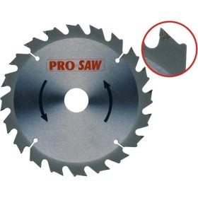 Resim Pro-Saw PR51227 Ahşap Sunta Daire Testere Bıçağı 235 mm 24 Diş 