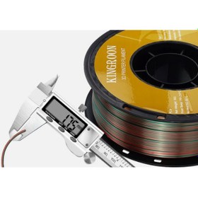 Resim Silk Pla Filament Su Yeşili Aqua / Teal - 1.75mm 1kg - Ekstra Parlak 