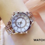 Resim Hanyang 1506-GÜMÜŞ Moda Kadın Bilezik Saatler Paslanmaz Çelik Taklidi Kristal Bayanlar Kuvars Izle Kadın Elbise Saat Dropshiping Montre Femme (Yurt Dışından) 