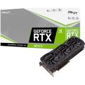 Resim PNY NVIDIA GeForce RTX 3070 Ti Verto Triple Fan VCG3070T8TFBPB1 8 GB GDDR6X 256 Bit Ekran Kartı 