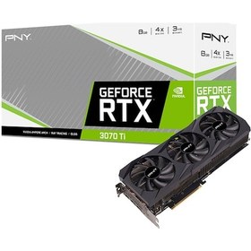 Resim PNY NVIDIA GeForce RTX 3070 Ti Verto Triple Fan VCG3070T8TFBPB1 8 GB GDDR6X 256 Bit Ekran Kartı 