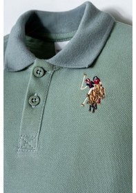 Resim U.s. Polo Assn. Erkek Bebek Yeşil Şort Takım 5274-49977 Yeşil 