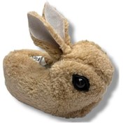 Resim Cakgo 159-26 Termal Tavşan Figürlü Kız Çocuk Panduf 24-29 Bej 