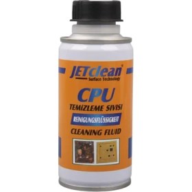Resim Jetclean CPU-250 Cpu Entegre Temizleme Sıvısı 250 ml - Bilgisayar ve Elektronik Parça Temizleyici 