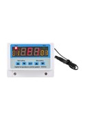 Resim Createtech Termostat Termometreler Soğutma Sıcaklık Sı Renkli Lemestar Led Kontrol Isıtma Dijital Çok Cihazı Akıllı 30a/dc12v Od 