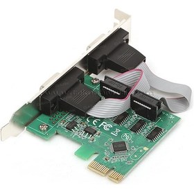 Resim Dark 2 X Seri Port Dönüştürücü Pcı Express X1 Kart (Dk-Ac-Pers232 