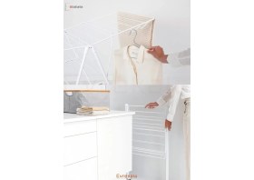 Resim Evrekala Shop Çamaşır Askısı 15 M Beyaz Çamaşır Kurutma 