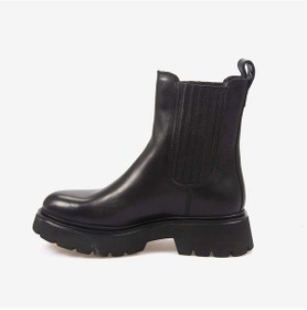 Resim Rouge Hakiki Deri Kadın Chelsea Bot 1700-3045 Siyah 