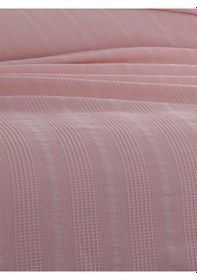 Resim Çift Kişilik Waffle Pike 210x230cm, %100 Pamuk, Petekli Pike Pudra 