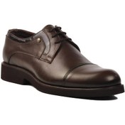 Resim 03101 M Kahve Hakiki Deri Erkek Günlük Ayakkabı Kahve 