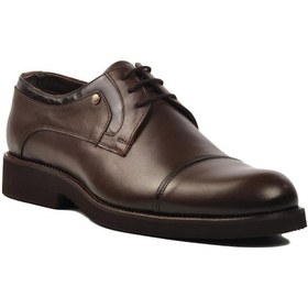 Resim 03101 M Kahve Hakiki Deri Erkek Günlük Ayakkabı Kahve 