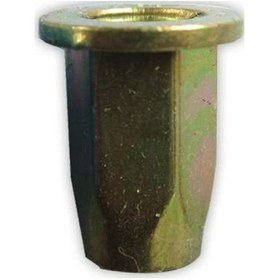 Resim Pullu Somun Perçin Köşeli M10 212519 Opel 10 Adet 