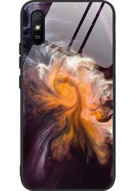 Resim Xiaomi Redmi 9a Mermer Desen Cam Koruyucu Kasa İçin Dl01 
