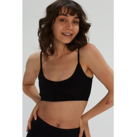 Resim Comm-Ci Terra Kare Yaka Hafif Destekli Askılı Spor Sütyeni Bra 1009 