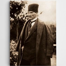 Resim Dekolata Atatürk Mersin'De 1923 Kanvas Tablo 35 X 50 Cm 