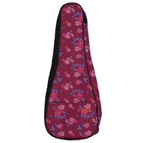 Resim Wagon 03 Serisi Soprano Ukulele Çantası - Hibiskus Pembe 