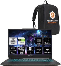 Resim MSI Cyborg 15 i7-13620H 32GB 4TB SSD RTX4050\u002F6GB 15.6\ FHD 144HZ 