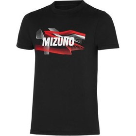 Resim Mizuno Graphic Tee Erkek Tişört Siyah 