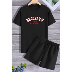 Resim Trendypassion Brooklyn Şort T-Shirt Eşofman Takımı 