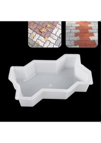 Resim Zcjb Dıy Yolu Maker Beton Kalıpları Bahçe Kaldırım Kalıp Yol Yolu Kaldırım Tuğla Kalıp Mj-72887 