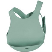 Resim Oioi Silikon Mama Önlüğü - Yeşil 