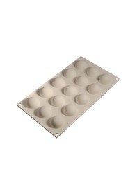 Resim 15 'li Yarım Küre Silikon Kalıp 