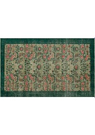 Resim Eşsiz Anadolu Vintage Eskitme El Dokuma Halı 158 X 249 Cm 9519 