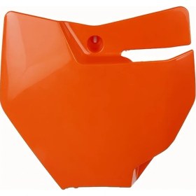 Resim Cloudstore Ktm Exc/sx/sxf/xc/xcw/xcfw Tpı 2017-2023 Motocross Ön Numara Plakası - Tangerine 