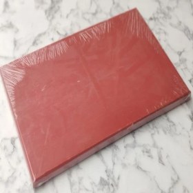 Resim Gemas Market Et Kesme Levhası Kesim Panosu Kırmızı 40 x 25 x 2 