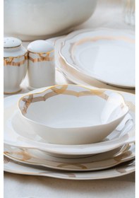 Resim Acar Lillian 12 Kişilik 60 Parça Porselen Yemek Takımı 