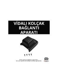 Resim S-dizayn Dacia Duster 2 Abs Vidalı Kol Dayama Kolçak Alt Adaptör 2018-2023 A+kalite 