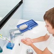 Resim FokCalgary Sabunluk, Duş İçin Silikon Kalıp Sabun Tutucu, Kaymaz, Yer Tasarruflu Banyo Organizasyonu, Banyo Mutfak Lavabo Tezgah Aksesuarları 