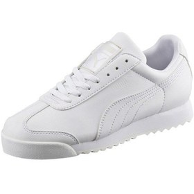 Resim Puma 354259 14 Roma Basic Jr Beyaz-gri Kadın Spor Ayakkabı Beyaz 