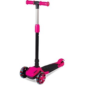 Resim Cool Wheels Tulpar Pembe Işıklı 3 Tekerlekli Çocuk Scooter 