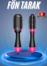 Resim AyrStore Saç Kurutma Makinesi Saç Düzleştirici Fön Tarak Isı Ayarlı Sıkı Dişli 