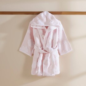 Resim My Cloudy Sky %100 Pamuk Çocuk Bornoz Pembe - Pembe / 2/3 Yaş 