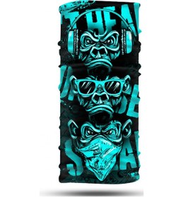 Resim Daırb0089 - Çok Amaçlı Bandana Motosiklet Boyunluk Balaklava Outdoor Yüz Maskesi Kayak Maskesi Çok Renkli 