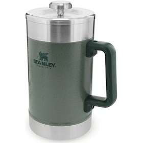 Resim Stanley Klasik French Press Termos 1.4 Lt - Hammertone Green 
